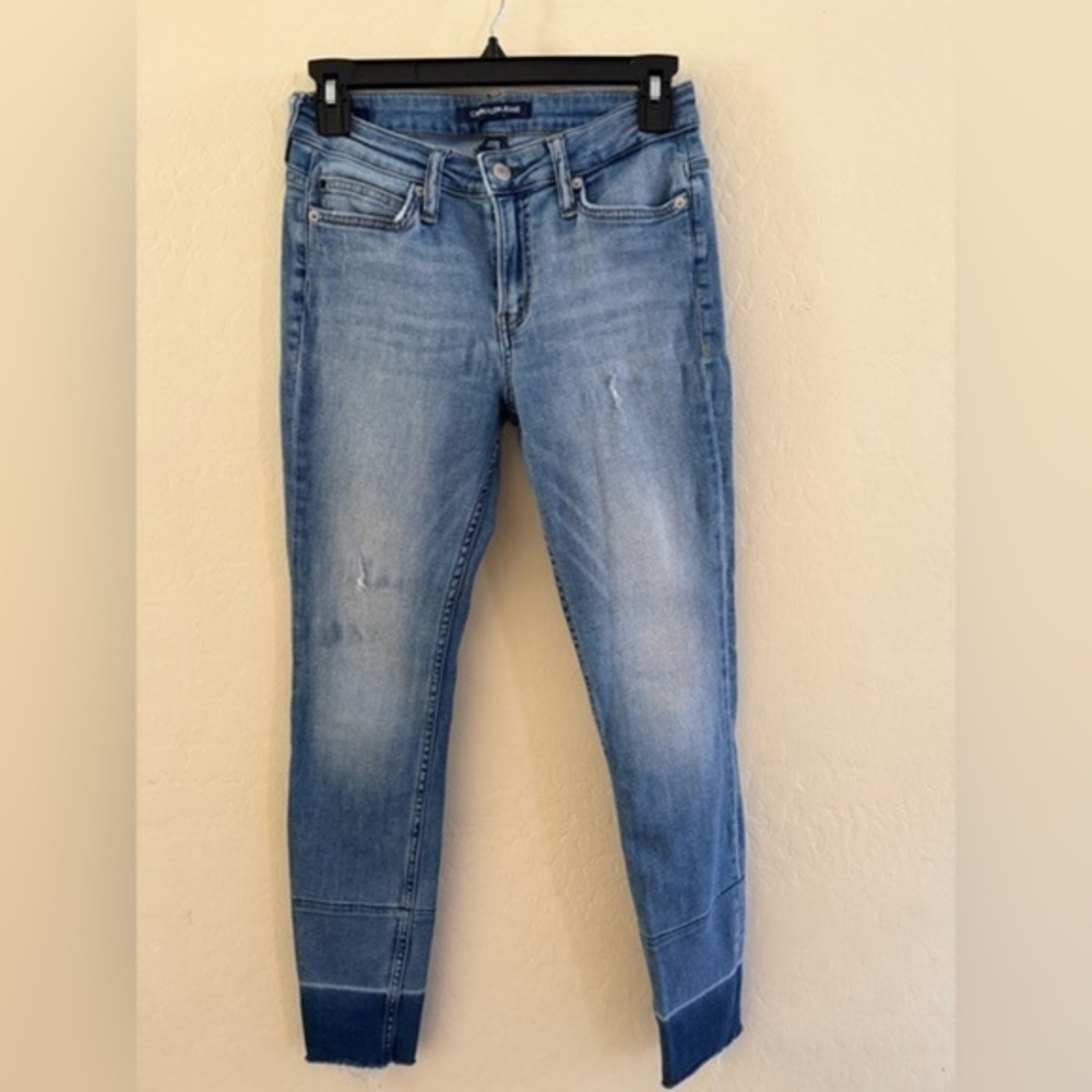 Calvin Clain Women's Blue Jeans